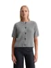 Marc O'Polo Kurzarm-Cardigan loose in Light Grey Melange