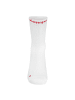 Kempa Socken Logo Classic in weiß/rot