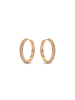 Luxenter Ohrringe Olide mit 18 Karat Gelbgold-Finish – OLIDE