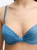 Marc O'Polo Bügel-Bikini-Top Shiny in coronet blue