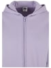 Urban Classics Zip-Kapuzenpullover in dustylilac