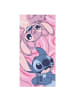 Lilo & Stitch Disney Lilo & Stitch Strandtuch 70 × 140cm leicht und schnelltrocknend in Rosa