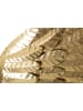 Mauro Ferretti Set mit 2 goldenen Metallflügeln, 60 x 4,4 x 130 cm