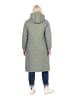 Ulla Popken Mantel in mattes oliv