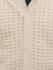 Jack & Jones Gestricktes Polo in Cloud Dancer