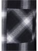 Urban Classics Urban Classics Herren Boys Oversized Checked Shirt in black/white
