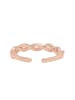 Steel_Art Damenring mit Stein Aria rose goldfarben in rosegoldfarben