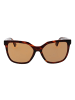 Serengeti Frauen Sonnenbrille Quadratisch Braun