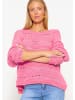 SASSYCLASSY Oversize Pullover in rosa