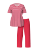 Ulla Popken Pyjama in fuchsiarot