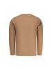 Rifle Braunes Baumwoll-Sweatshirt
