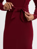 Ambiance Kleid in bordeaux - 0002