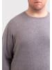 CASH-MERE.CH Rundhals Pullover in Grau