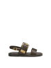 Marc O'Polo Pantolette in dark chocolate