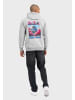 OLDSKULL Hoodie Retro Cherry Chaser Logo Graphic in Heather Grey