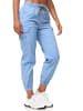 Tazzio Cargohose "F600" - Regular Fit - in Blau