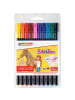 edding 1200 Fasermaler Bibi & Tina - 1 mm 10er Etui sortiert Kunststoffetui.