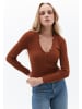 OXXO V-Ausschnitt-Pullover CARAMEL CAFE