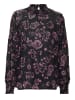 Kaffe Bluse langarm KAfay Regular fit in Black Tulipwood Rose