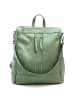 Florence Florence Cityrucksack Leder hellgrün ca. 30cm