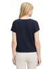 Betty Barclay Strukturshirt mit U-Boot-Ausschnitt in dunkelblau