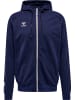 Hummel Hoodie Hmlmove Grid Cotton Zip Hoodie in MARINE