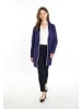 usha BLACK LABEL Damen Strickcardigan in Marine Weiss