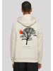 F4NT4STIC Hoodie Escape Discover the World Tree Birds in Whitesand