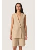 Soaked in Luxury Weste SLCarry Casual fit in Travertine