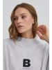 BALL Sweatshirt BAALBERTA Relaxed fit in MEDIUM GRAY MELANGE