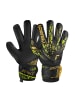 Reusch Torwarthandschuh Attrakt Infinity Finger Support in 7739 black/gold/yellow/black