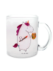 Mr. & Mrs. Panda Teetasse Einhorn Künstler ohne Spruch in Transparent