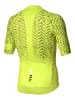 rh+ Fahrradtrikot Lab Jersey in network acid lime