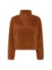 girlfriend collective Fleecejacke Recycled in Mocha Bisque