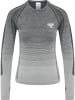 Hummel Hummel T-Shirt Hmlgg12 Multisport Damen Nahtlosen in BLACK MELANGE