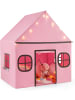 COSTWAY Spielhaus Kinder Indoor in Rosa