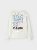 name it Langarmshirt NMFOSLINA in cloud dancer