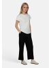 Salzhaut Rundhals T-Shirt für Damen in weiß