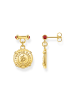 Thomas Sabo Ohrringe Schlange in gold, rot
