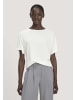 Hessnatur Hessnatur T-Shirt Oversize aus TENCEL™ Lyocell und Bio-Baumwolle in naturweiss