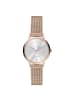 Cool Time Uhr The Cool Mesh Silver Butterfly in roségold