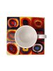 Goebel Espressotasse " Wassily Kandinsky - Quadrate " in Quadrate