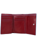 Piquadro Blue Square Geldbörse RFID Leder 12 cm in red