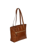 BRIC`s Volterra Schultertasche Leder 28 cm in tobacco