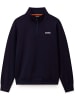 Pullover "B-Small Box Hz" in Blau