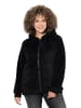 Ulla Popken Sweatjacke in schwarz