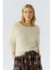Oui Pullover in whitecap gray