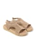 Brasileras Sandalen "Lua" in Braun