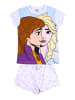 Cerda Schlafanzug kurz Disney Frozen Elsa & Anna in Hellblau
