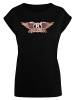 F4NT4STIC T-Shirt Aerosmith Rock Band Logo in schwarz